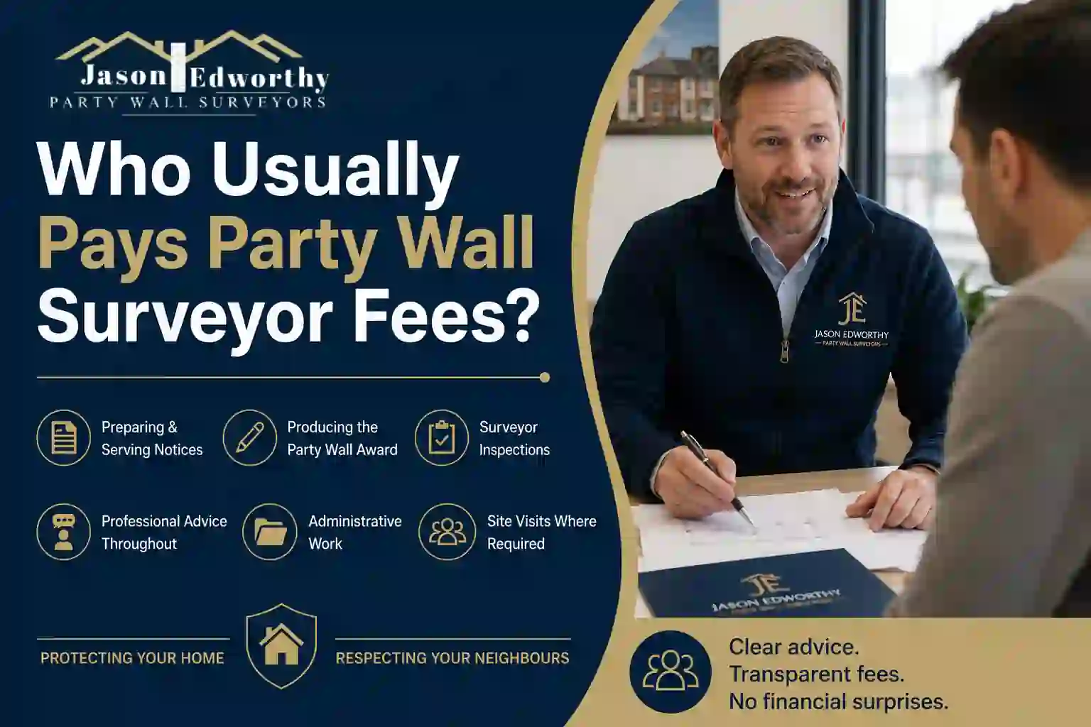 Who Usually Pays Party Wall Surveyor Fees Hackney?